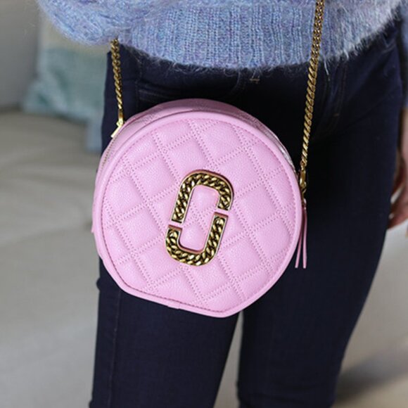 MARC JACOBS The Status Round Crossbody M0015815 – Powder Pink Perfection! - Picture 3 of 12
